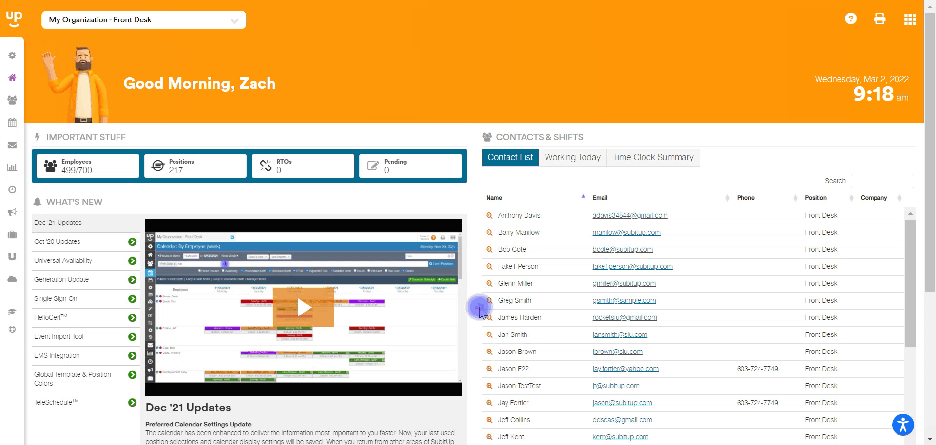 How to associate a GL code with a shift template