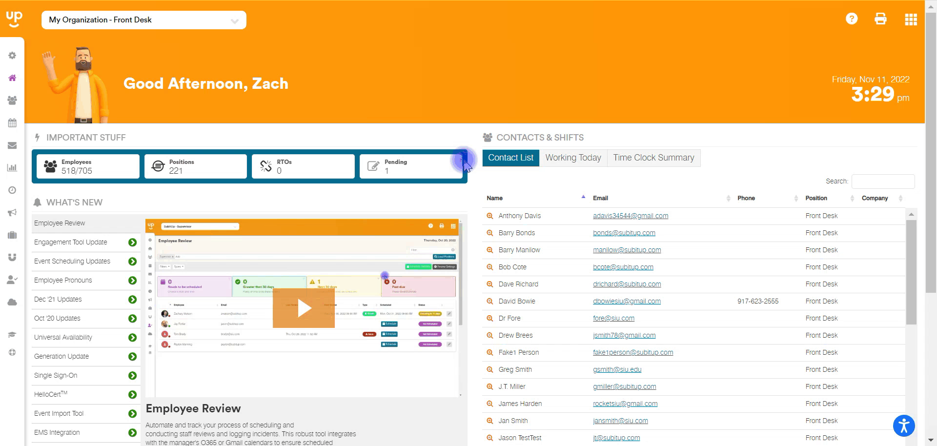 How to configure periodic reviews